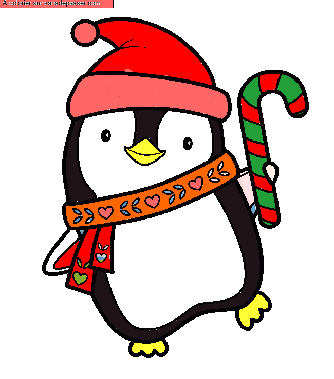 Pingouin de No&euml;l par un invit&eacute;