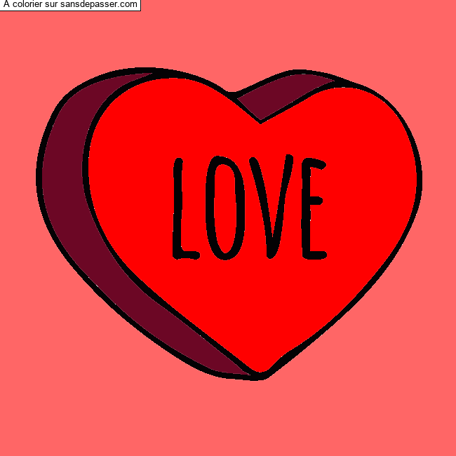 Coeur Love par Enamlr