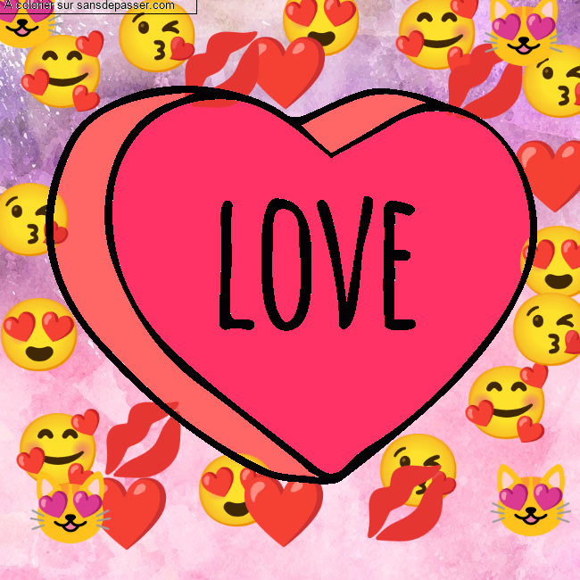 Coeur Love par kellychouchou