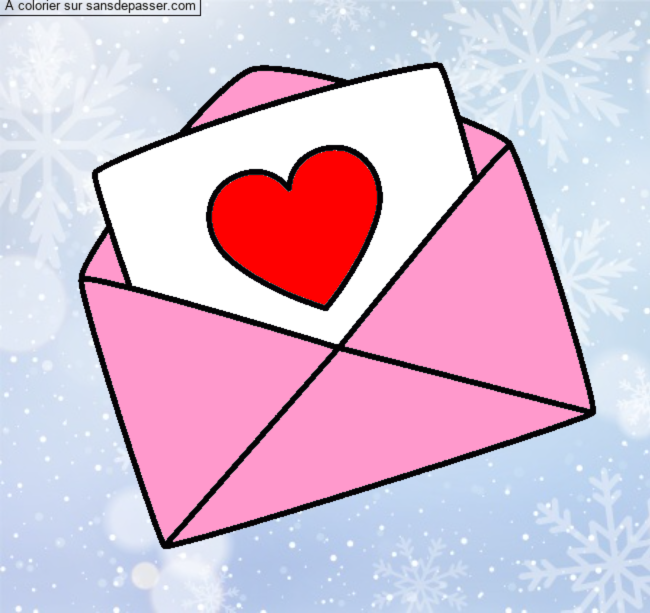 D&eacute;claration d'amour - Lettre Saint Valentin par un invit&eacute;