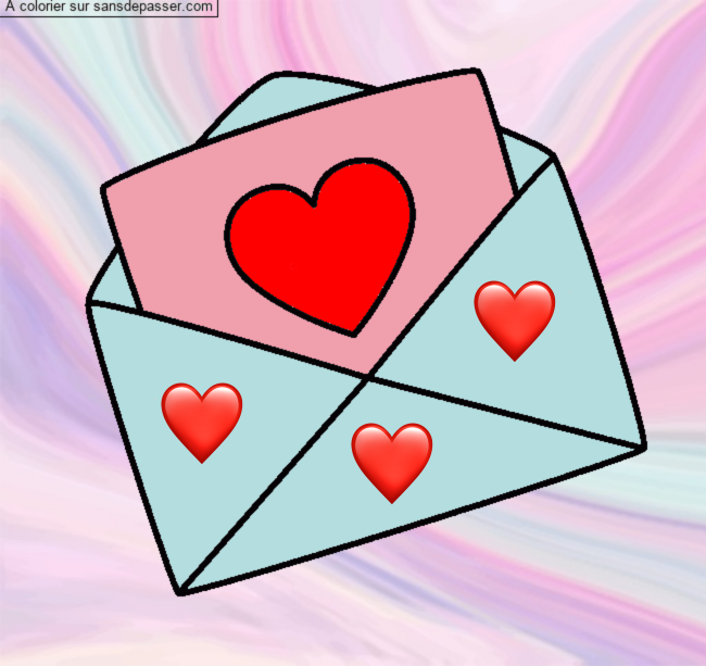 D&eacute;claration d'amour - Lettre Saint Valentin par un invit&eacute;