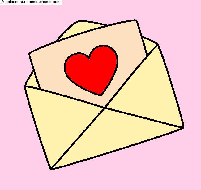 D&eacute;claration d'amour - Lettre Saint Valentin par Enamlr