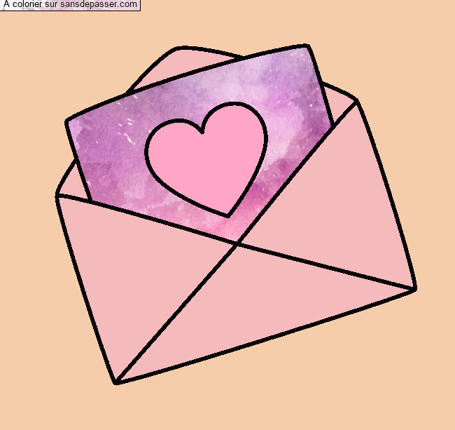 D&eacute;claration d'amour - Lettre Saint Valentin par un invit&eacute;