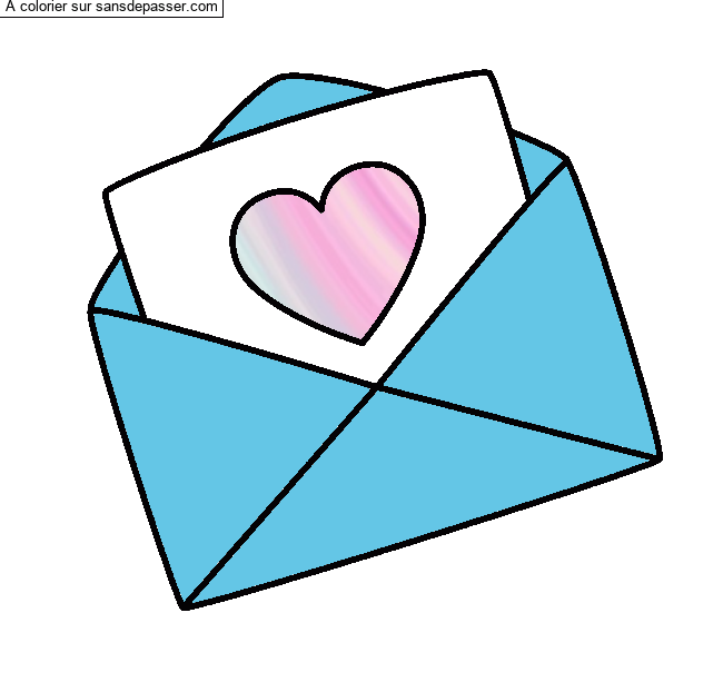D&eacute;claration d'amour - Lettre Saint Valentin par un invit&eacute;