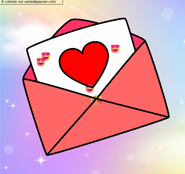 D&eacute;claration d'amour - Lettre Saint Valentin par un invit&eacute;