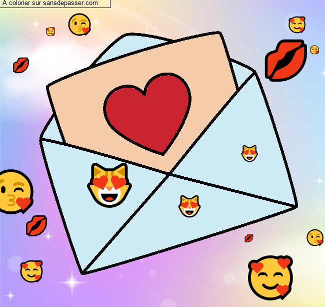 D&eacute;claration d'amour - Lettre Saint Valentin par un invit&eacute;