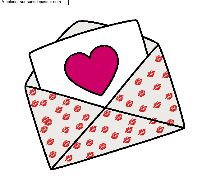 D&eacute;claration d'amour - Lettre Saint Valentin par un invit&eacute;