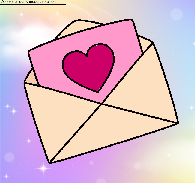 D&eacute;claration d'amour - Lettre Saint Valentin par un invit&eacute;