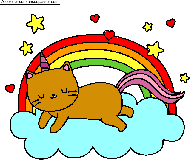 Chat Licorne par un invit&eacute;