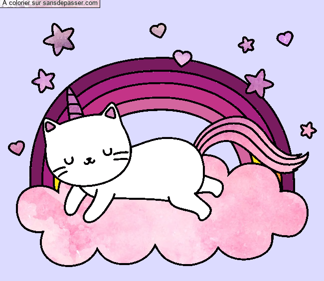Chat Licorne par un invit&eacute;