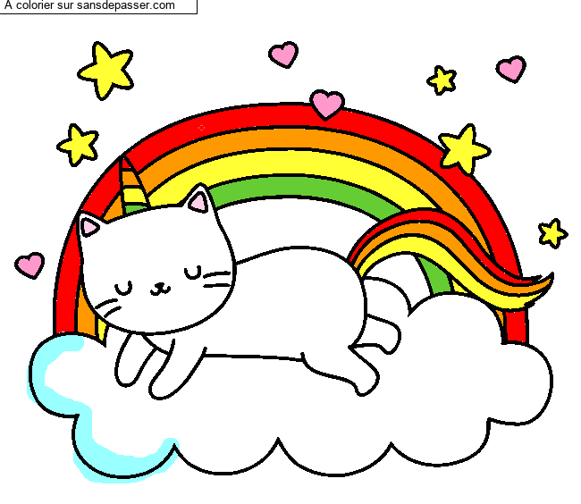Chat Licorne par un invit&eacute;
