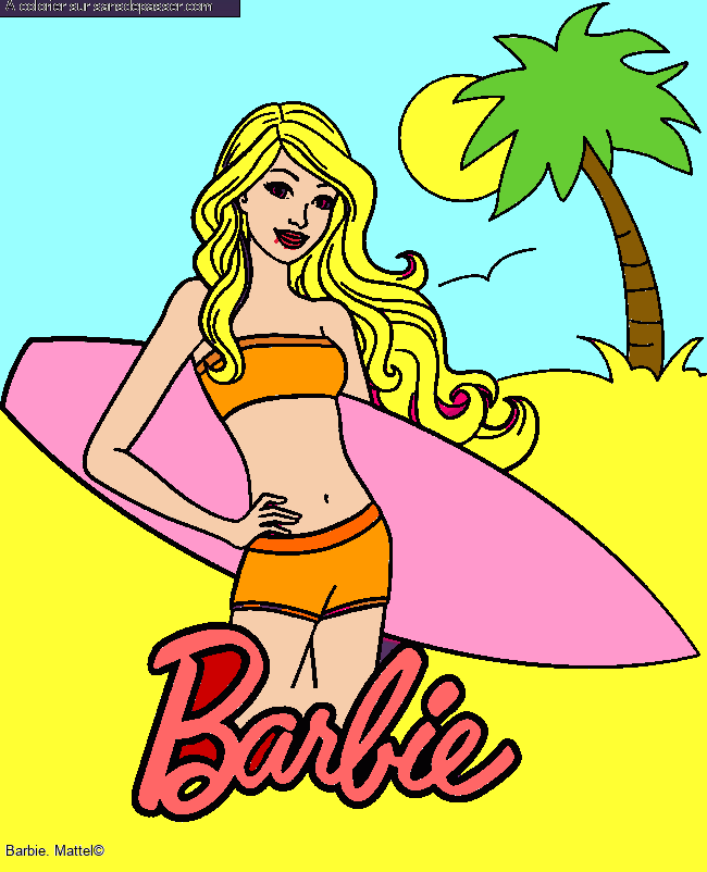 Barbie Vacances et Surf par un invit&eacute;