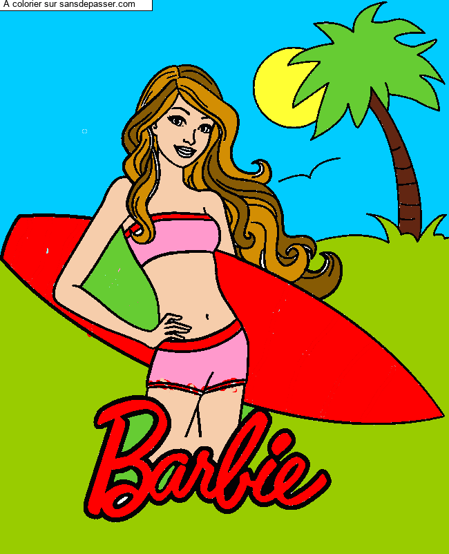 Barbie Vacances et Surf par un invité