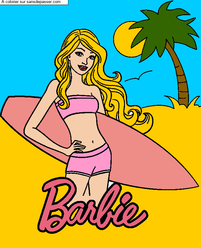 Barbie Vacances et Surf par un invit&eacute;