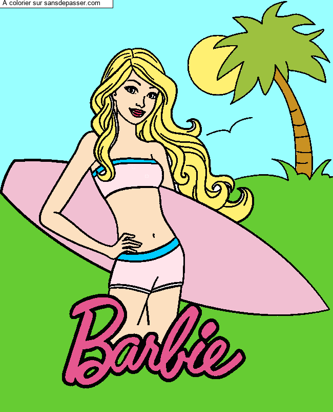 Barbie Vacances et Surf par Mamalabest
