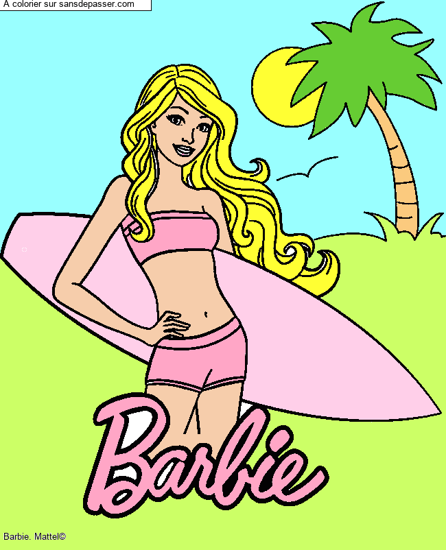 Barbie Vacances et Surf par un invit&eacute;
