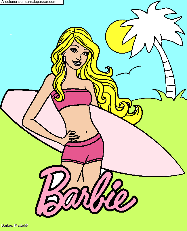 Barbie Vacances et Surf par un invit&eacute;
