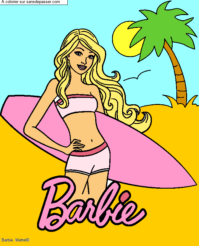 Barbie Vacances et Surf par Lyvia