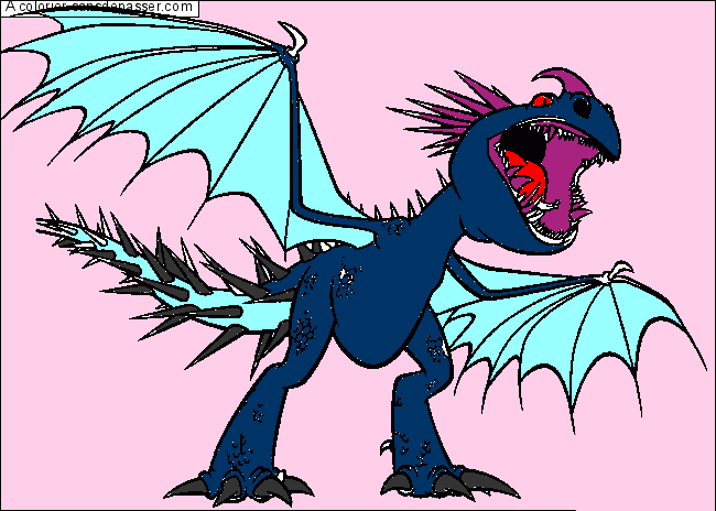 Coloriage Dragon