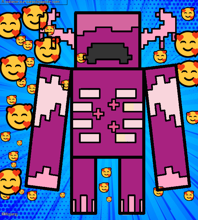 Warden Gardien Minecraft par un invit&eacute;