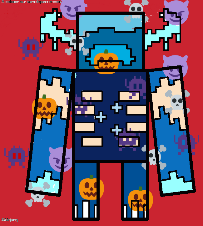 Warden Gardien Minecraft par un invit&eacute;