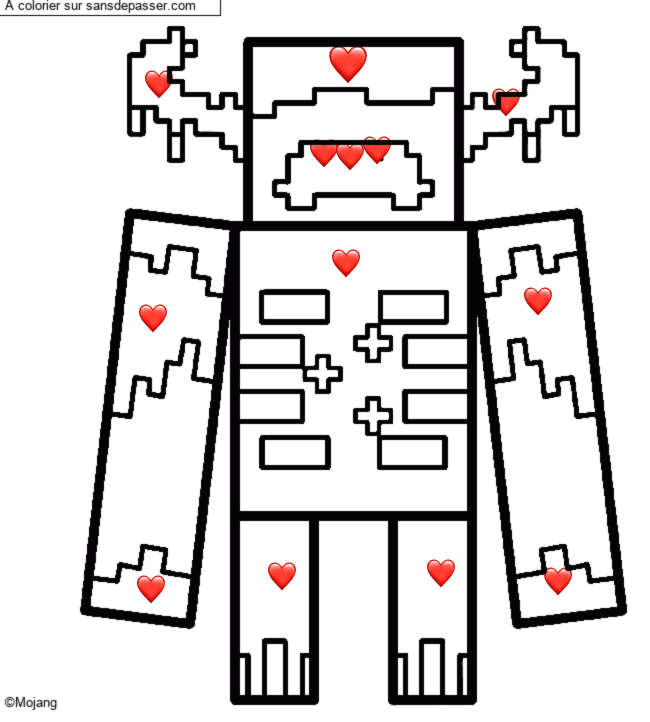 Warden Gardien Minecraft par un invit&eacute;