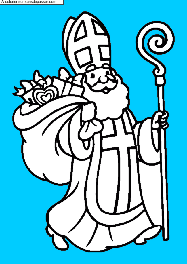 Saint Nicolas par un invit&eacute;