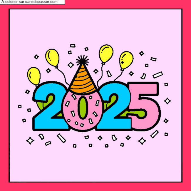 Bonne ann&eacute;e 2025 par Lilya 