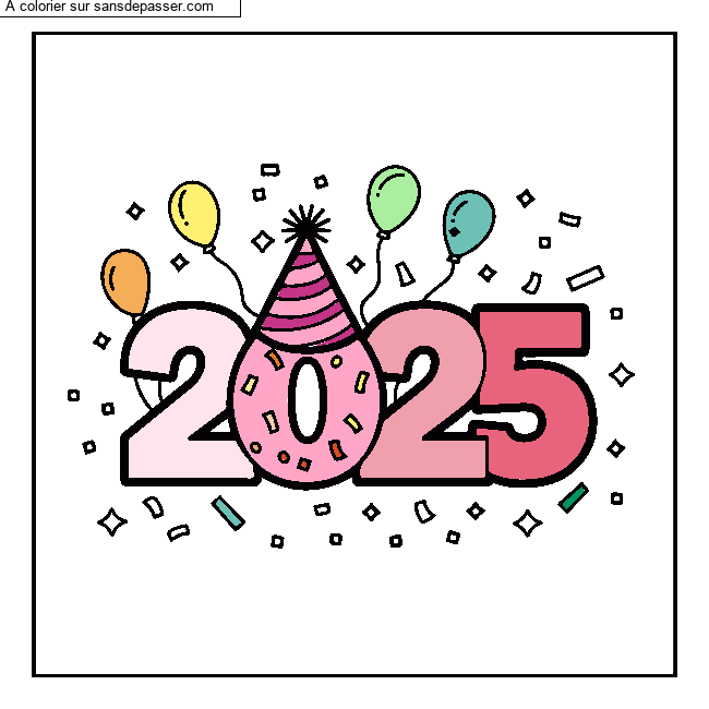 Bonne ann&eacute;e 2025 par un invit&eacute;