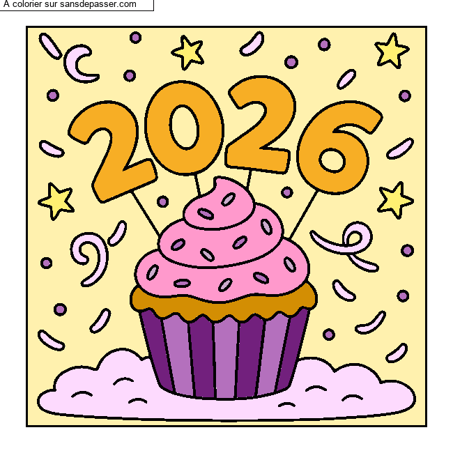 Bonne ann&eacute;e 2026 par Art&eacute;mis@_
