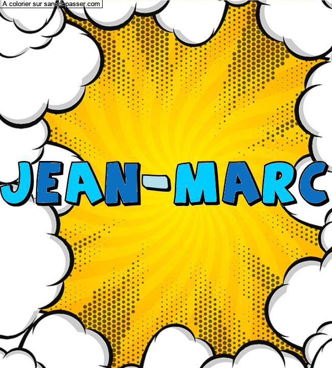 Coloriage pr&eacute;nom personnalis&eacute; par toitoine