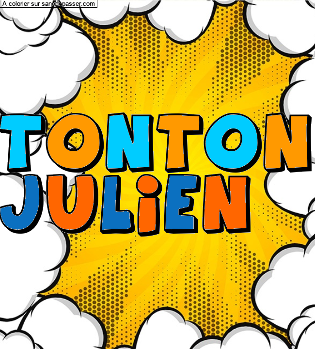 Coloriage pr&eacute;nom personnalis&eacute; par toitoine