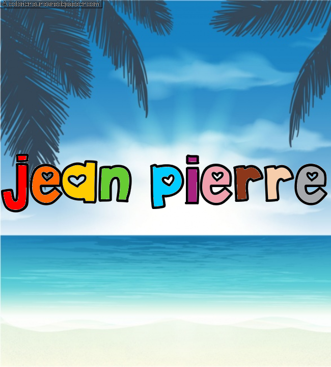 Coloriage pr&eacute;nom personnalis&eacute; par Cyrielle 34