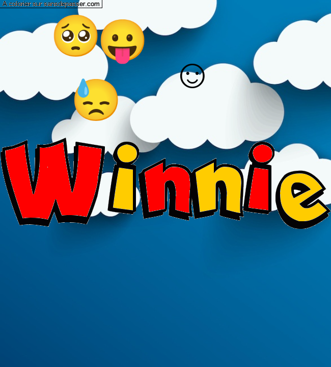 Coloriage personnalisé "Winnie" par Pinpomme2014