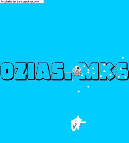 Coloriage pr&eacute;nom personnalis&eacute; "Ozias.&nbsp;mk6" par un invit&eacute;
